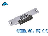 12V DC Narrow Latch Long Electric Strike with Feedback Signal and Black or Silver Frame