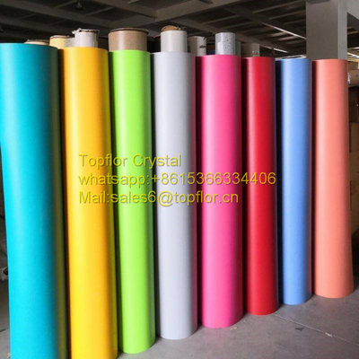 China Linoleum Vinyl Pvc Warehouse Flooring Pvc Sport Flooring Roll supplier