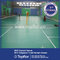 indoor/outdoor badminton flooring sand flooring sports flooring 4.5mm 6.0mm 8.0mm green flooring supplier
