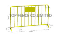full hot dipped galvanized temp fence panels