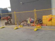 temporary construction security fencing PORT CHAIMERS supplier 1800mm x 2400mm mesh 50mm x 200mm x 4.00mm diameter