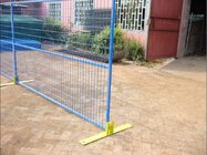 8ft x 12ft canada standard pvc coated ISO certificated high quality temporary fence mesh temporary fence