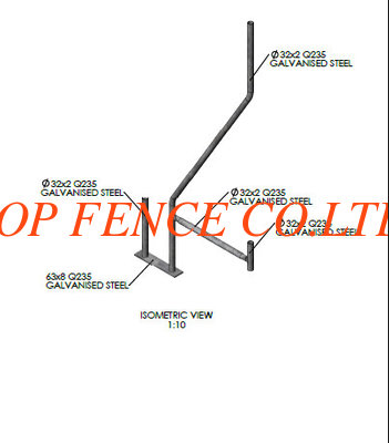 temporary fencing stay wellington supplier ,temporary fencing panels 2100m x 2400mm x 4.00mm diameter