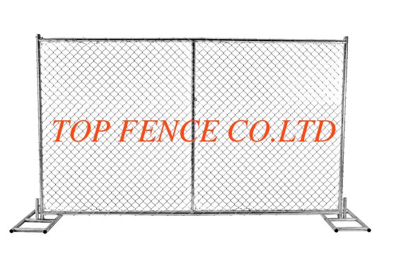 6 foot x 12 foot construction fencing panels hot dipped galvanized 275 gram/ SQM
