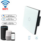 Wireless Wifi Light Switch led light touch switch AC90-240V EU standard smart light switch alexa with ewelink app
