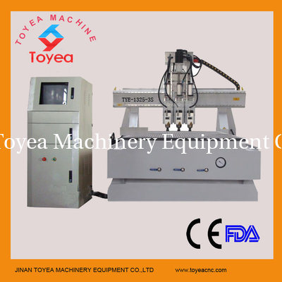 high precision pneumatic tool changer air cooling cnc  router woodworking machine TYE-1325-3S