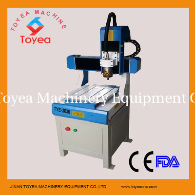 mini CNC Router metal milling machine with hybrid servo motors with low noise