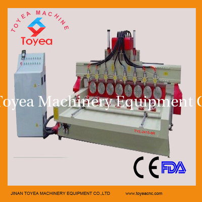 8 rotary axises Wood cnc carving machine TYE-2415-8R