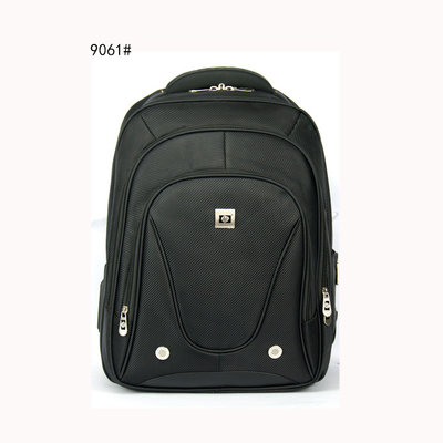 nylon hp men backpack for business or travel with 15.6 laptop case