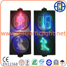China LED Dynamic Pedestrian traffic signal With Green Countdown Timer supplier