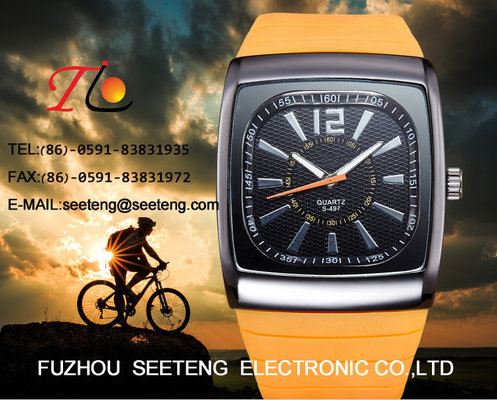 China Silicone watch quartz Wrist Watch suitable for climbing skiing and outdoor sorts for men supplier