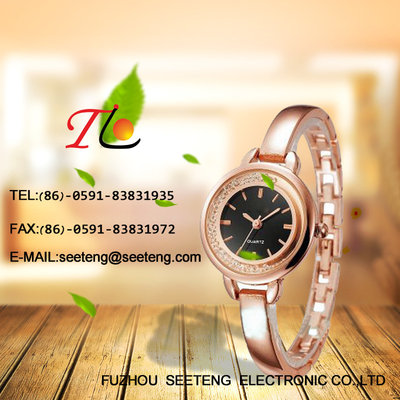 China WHOLESALE ALLOY STRAP AND CASE QUARTZ WATCHES  BEAUTIFUL LADIES WATCH supplier