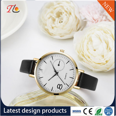China Wholesale Ladies Wrist Watch PU Watchband Multi-Color Watchband Can Be Customized Logo Fashion Watch Alloy Case supplier