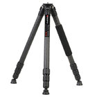 OEM factory 4 section lightweight professional carbon fiber tripod for camera