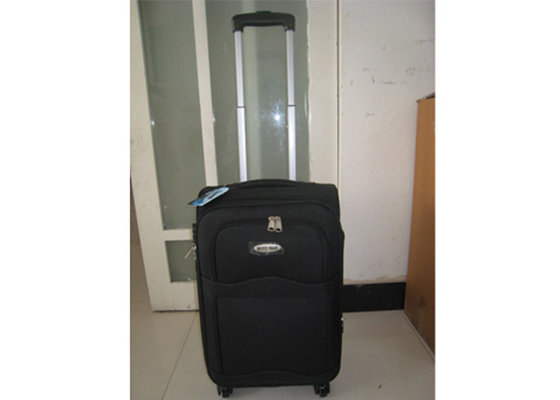 China QX019 Eva Soft Trolley Luggage Case , 3 Pcs 4 Wheel Lightweight Suitcase Set supplier