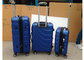 4 Airplane Wheel  Carry On ABS Trolley Luggage 3 Piece Set With Expandable Zippers supplier