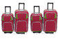 Bright Color Soft Eva 8 Wheel Luggage Set , Iron Trolley Travel Suitcase With Wheels supplier