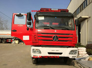 Beiben 3138 8x4 water foam fire truck 9000～12000L