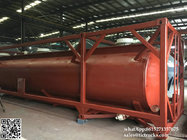 Portable  ISO Tank Containers store liquid (NaOH 32-45%; NaOCL 10-15% and HCL 32-35% To Veinam  cell:8615271357675