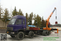 Custermizing 8x4 10 ton at 2m truck mounted crane SQ10S4 high quality 250 Kn.m telescopic boom truck  App:8615271357675