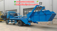 JDF5120ZBLK  Dongfeng 10cubic Swing lift Garbage truck price to Mongolia