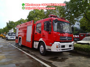 8tons Dongfeng Tianjin water foam fire truck for sell