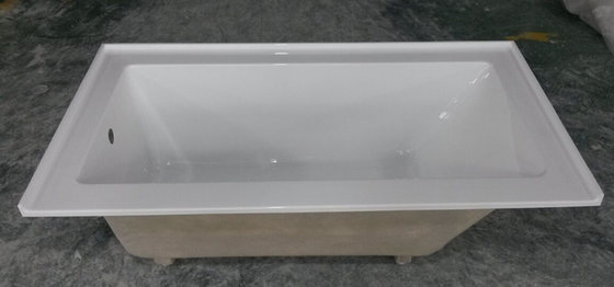 China cUPC drop in acrylic sitting bathtub 3 sides tile flange North-America tub supplier