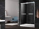 Hinge tempered glass shower doors,unique hinge shower door,tempered shower enclosure supplier