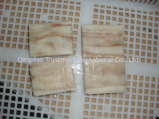 Alaska pollock fillets block portion, 120g+/-10g, 100g+/-10g, skinless boneless, chemical free, (Theragra Chalcogramma)