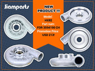 Racing car parts For CUMMINS QST30 Diesel Engine Turbo Cover 4045413 HX82 for 3594190 Turbocharger Compressor Housing