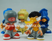 Toys set of little boy figuresmini plastic doll 3'' figurines in different poses