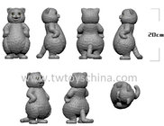 animation toys film related plastic  toys 4'' cute cat figure gifts