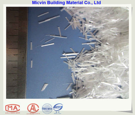 China 6mm Alkali Resistant Fiberglass Chopped Strand For Concrete Reinforce supplier