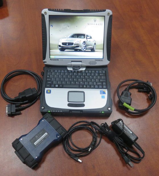 Maserati Diagnosis Tester with Panasonic CF19 (i5) Computer Super Run Diagnostic Equipment