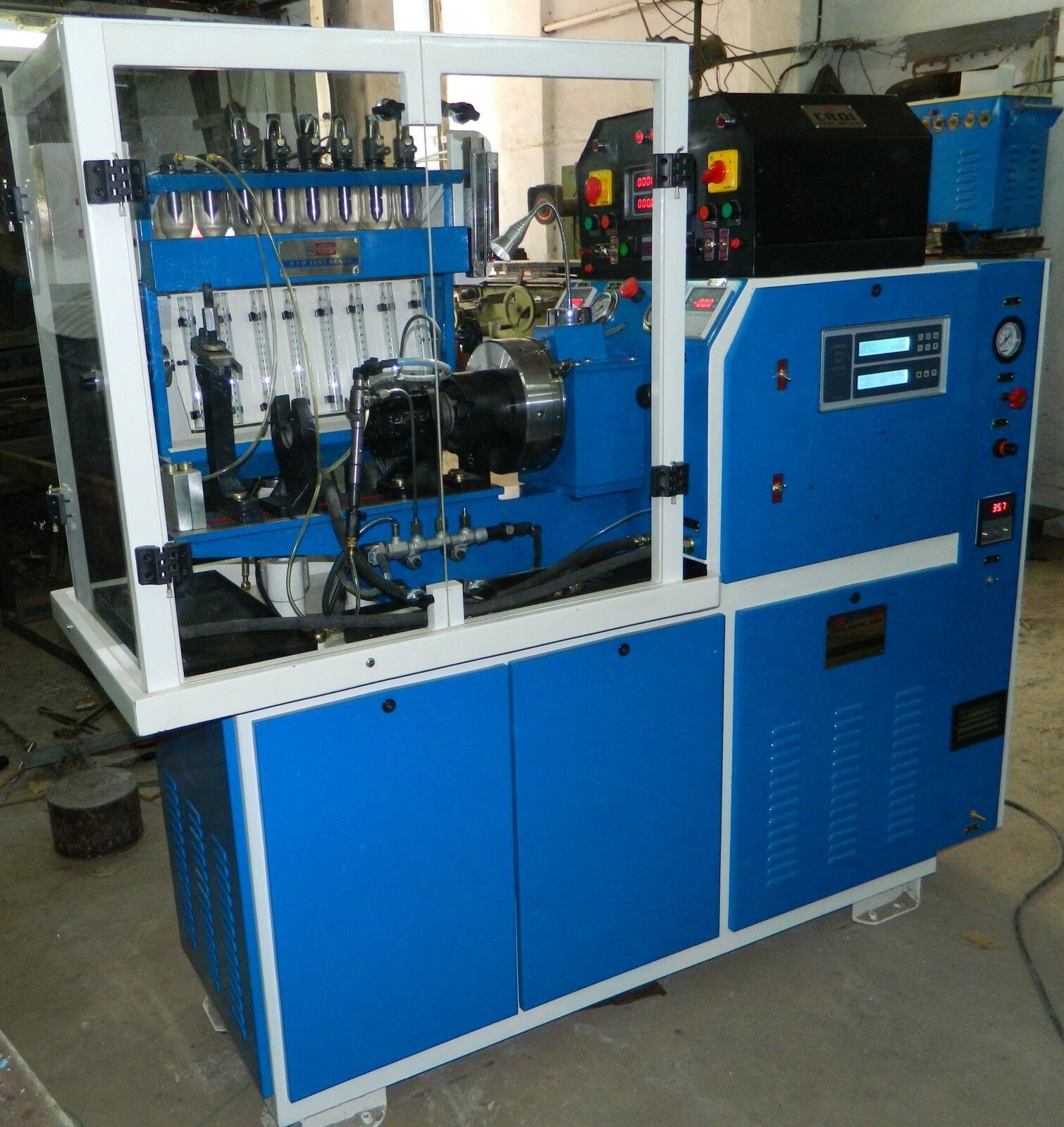 Multipurpose Diesel Injector Pump & Common Rail Test Bench CRDI 800 E / Stand, 8 Cylinder.