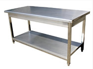 Stainless Steel Lab Work Table Reinforced Frame Resturant & Catering Kitchen Work Table Easy Packing folding Work Table