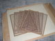 PTFE teflon fiberglass open mesh belts oven liner baking mat supplier