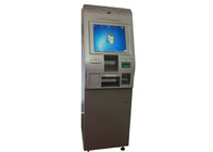 Self Service Invoices Printing, Card Issuing Banking Lobby Kiosks With WIFI / GSM / GPRS