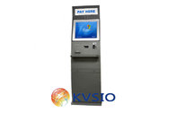 Floor stand Bill Payment Kiosk PCI Certified Pin Pad , Account access Kiosk