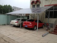 Cusomized Simply Constructed Solar carport 5KW Solar Car Shed System