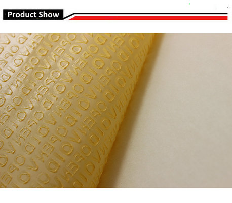 China Retail Tamper Evident VOID Non Residue Security Labels Anti - Counterfeit Sticker Yellow Non Residue Label supplier