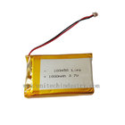High capacity lithium polymer battery 103450 3.7V 1800mAh li-polymer battery