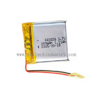 403030 3.7v 300mAh rechargeable lithium polymer battery  With PCM