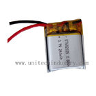 Small size  lithium polymer battery pack 602025 3.7V 240mAh