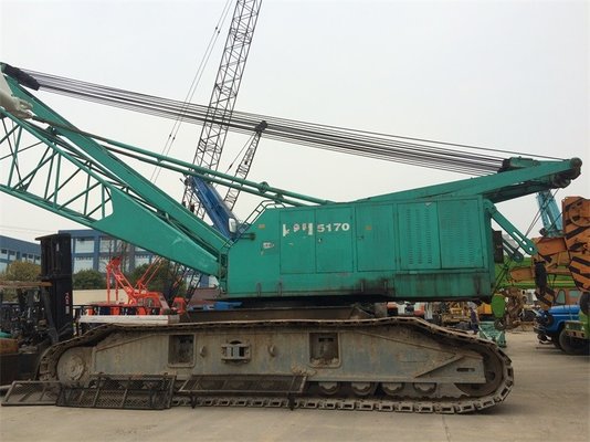 150 Ton Kobelco Used Crawler Crane P&H 5170 Export to all the World ,  Japan Make it