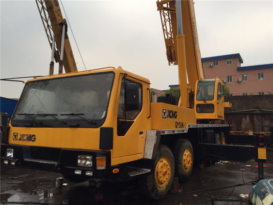 Auto Transmission Used Hydraulic XCMG Crane 50 Ton QY50K-II Hot Sale in China