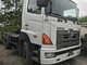 6X4 Hino 500 700 Tractor Truck , Japan Used Truck Head Trailer For Sale With Good Condition