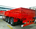 50 Tons 3 Axles Side Wall Semi Trailer , Utility Heavy Duty Cargo Semi Trailer supplier