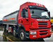 28000 - 35000 Liters Oil Tanker Truck 4 Axles Aluminium Alloy Material supplier