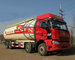 FAW J6 Cabin 8x4 Dry Bulk Cement Powder Truck , 40 Cubic Tanker Dry Cement Truck supplier